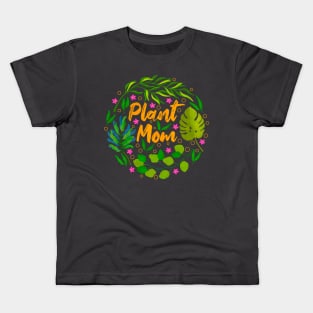 Plant Mom Kids T-Shirt